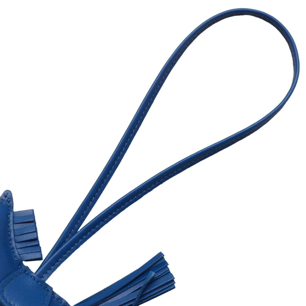 HERMES Rodeo Size PM Blue france Lambskin